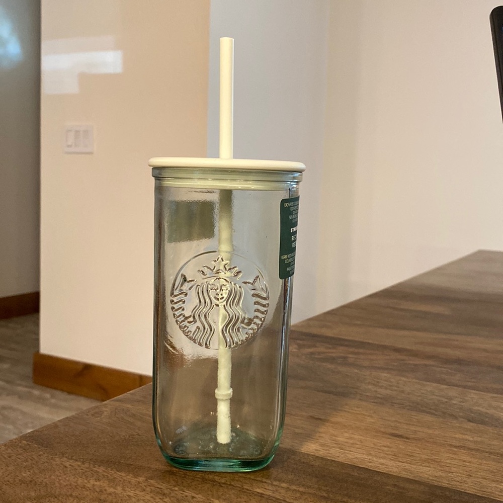 ♻️ 100% Recycled Glass ♻️ Starbucks Cup ♻️